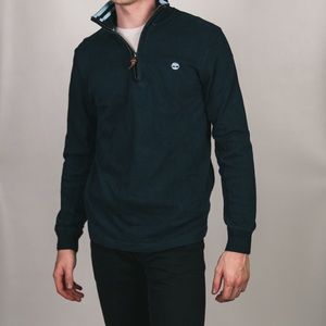 NAVY BLUE TIMBERLAND QUARTERZIP